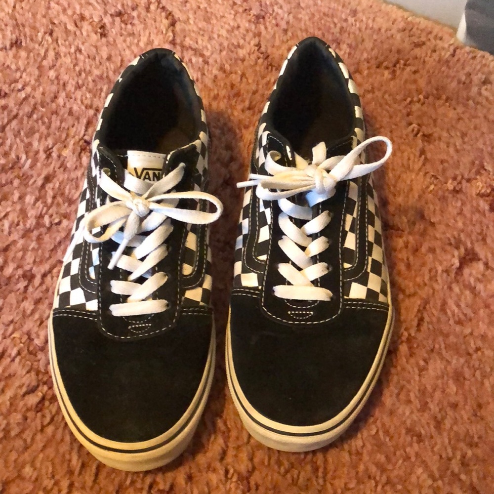 Checkered Vans